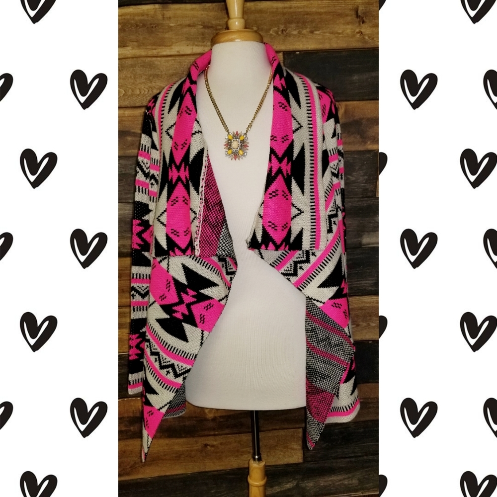 Open Front Cardigan